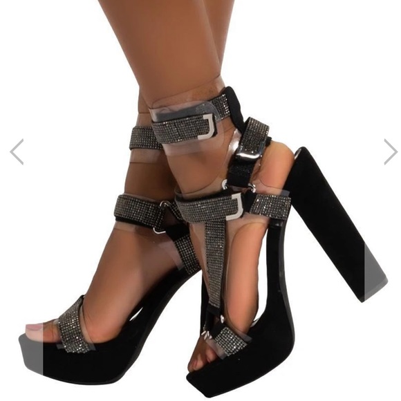 Diamond Platform Heel - Picture 1 of 3
